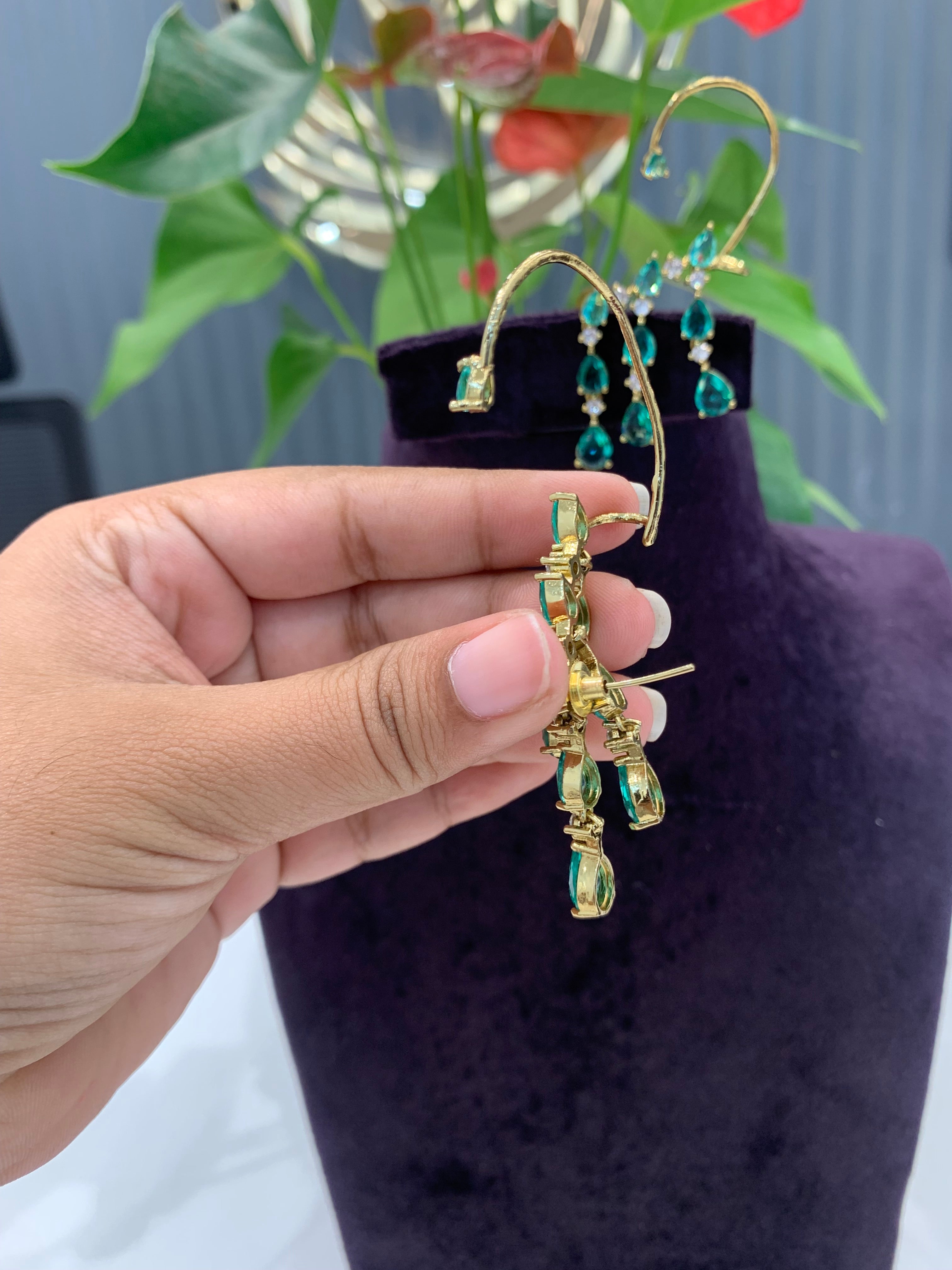 Beautiful trendy earcuffs
