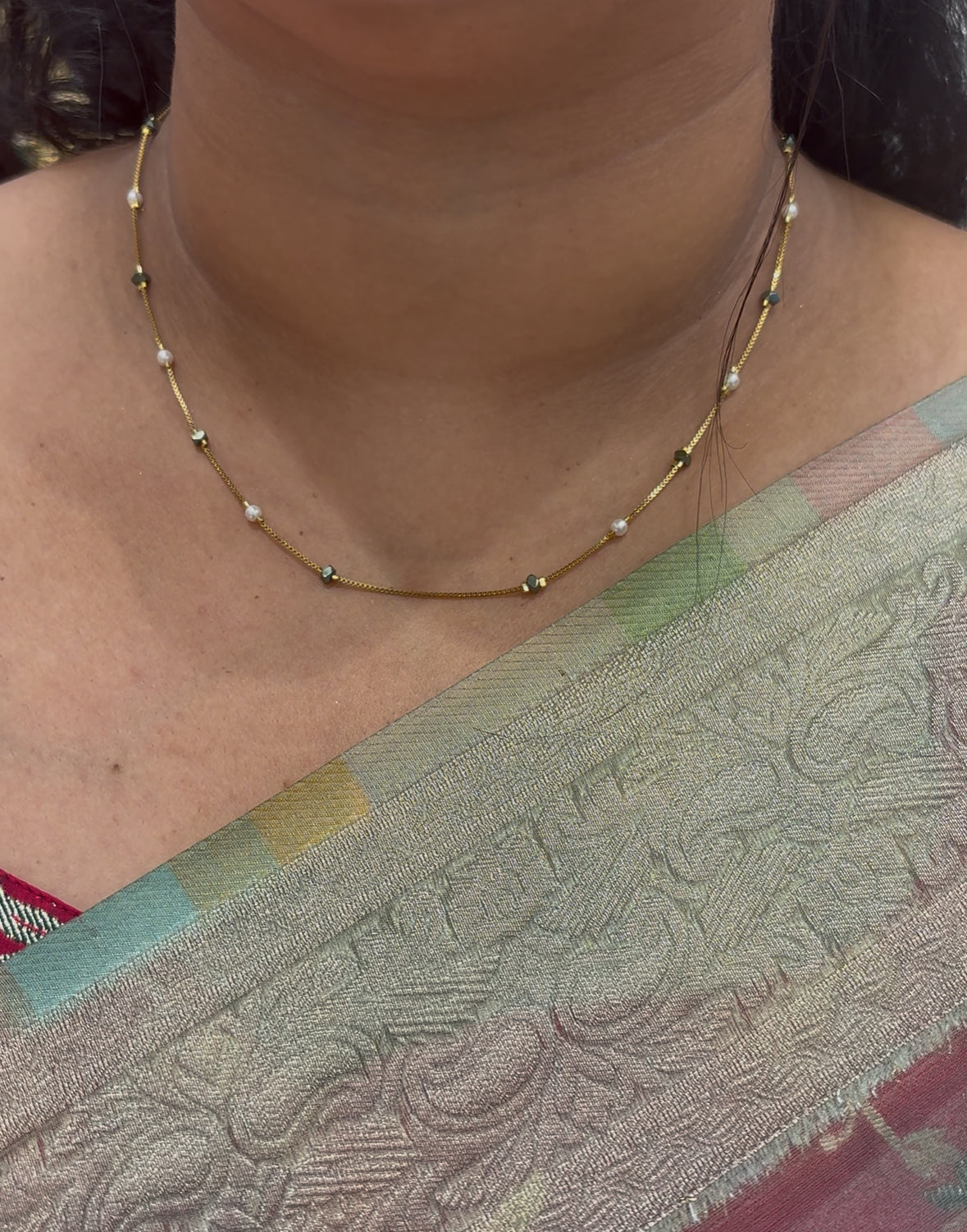 Beautiful trendy fancy chain