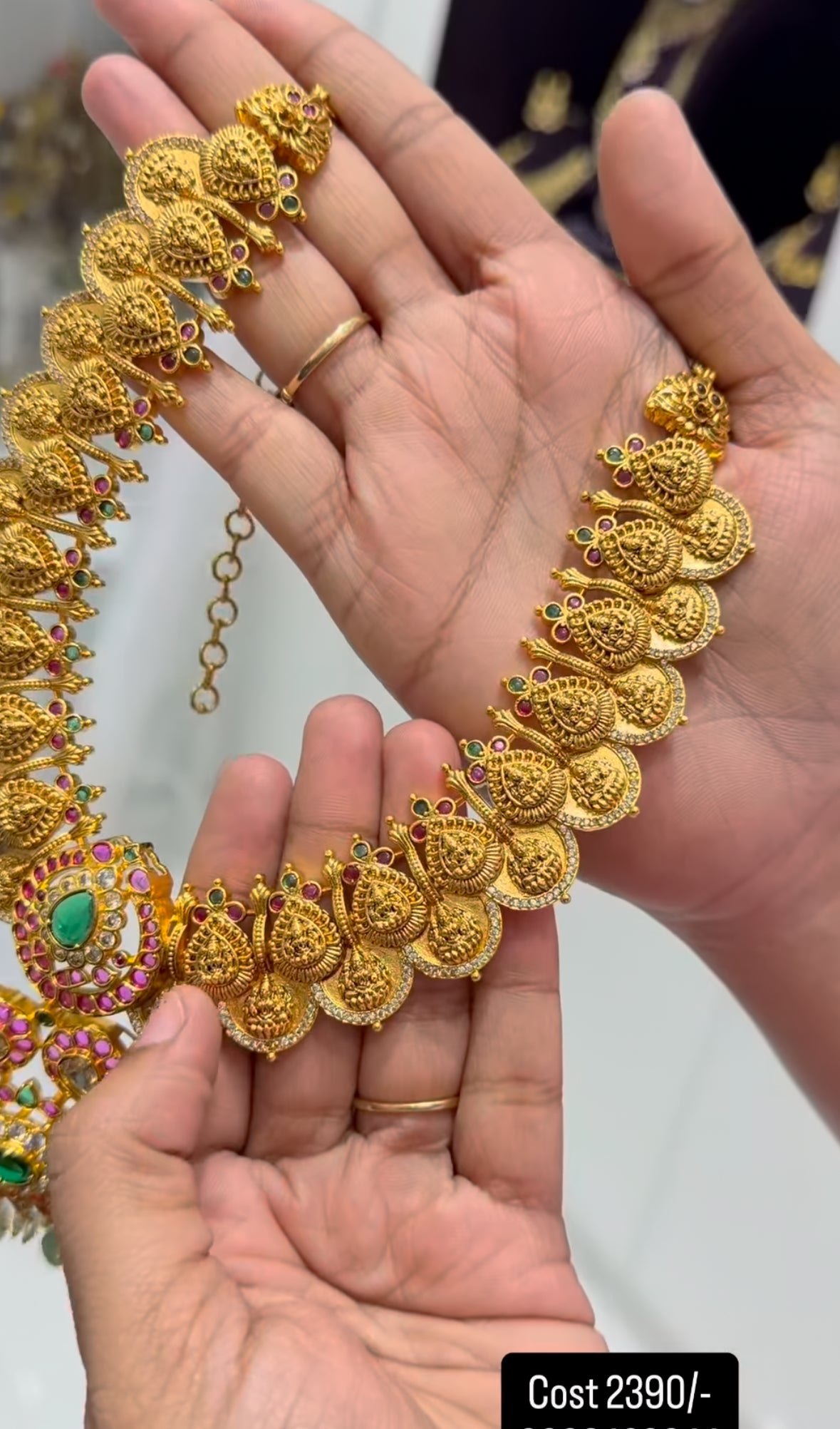 Beautiful customised kasula necklace