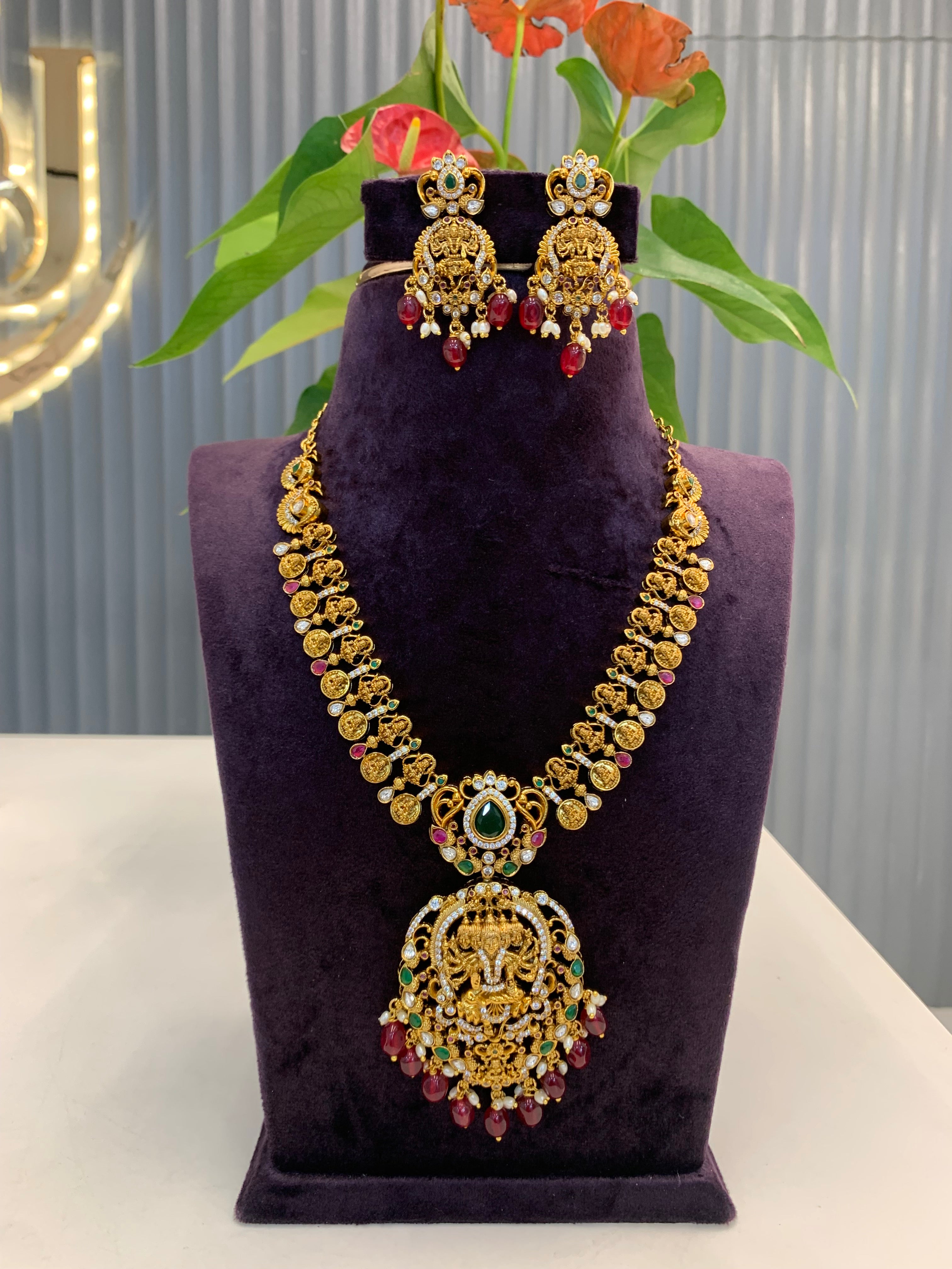 Beautiful Nakshi Kasula Necklace