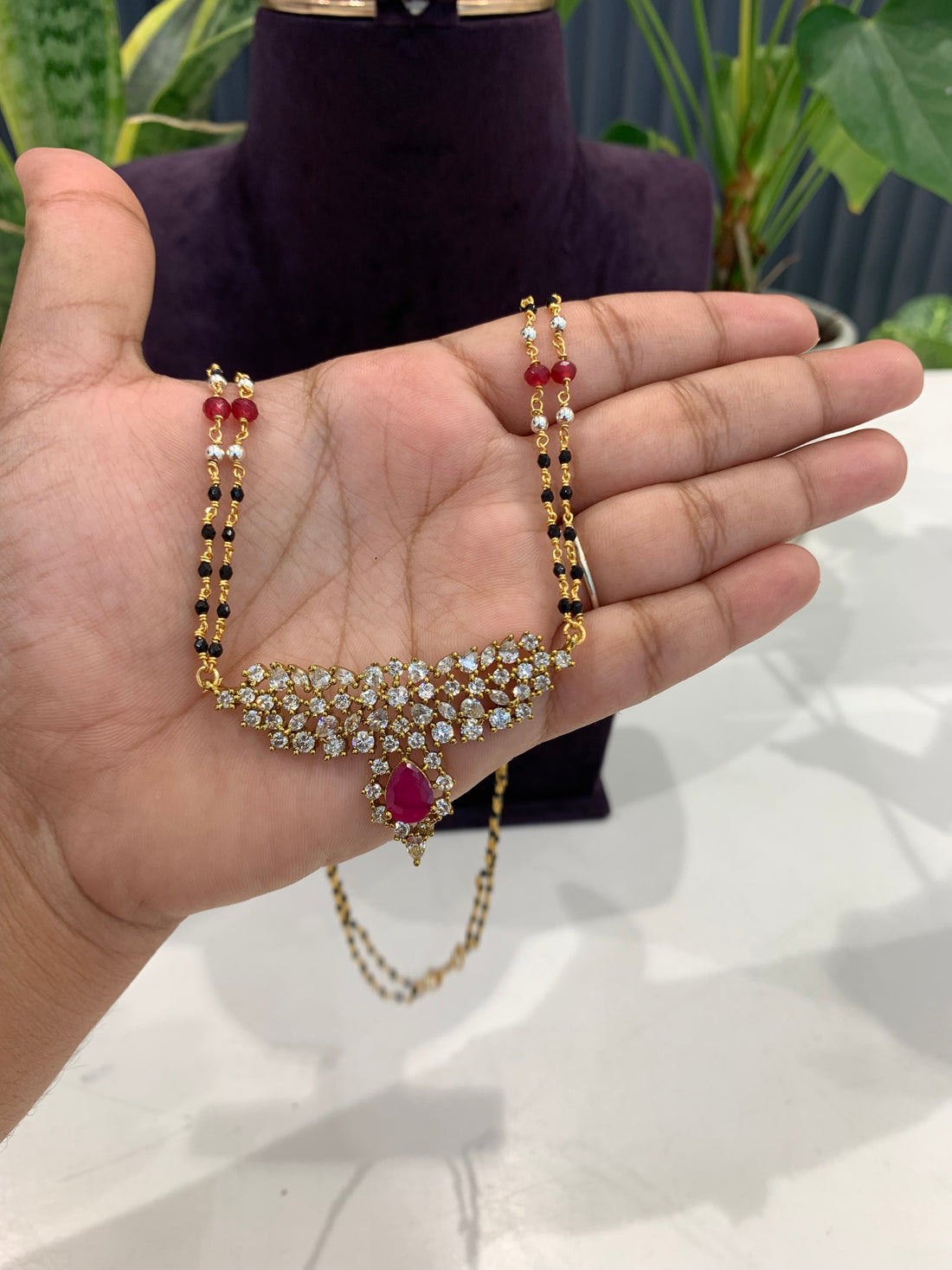 Beautiful customised blackbeads 18inchs
