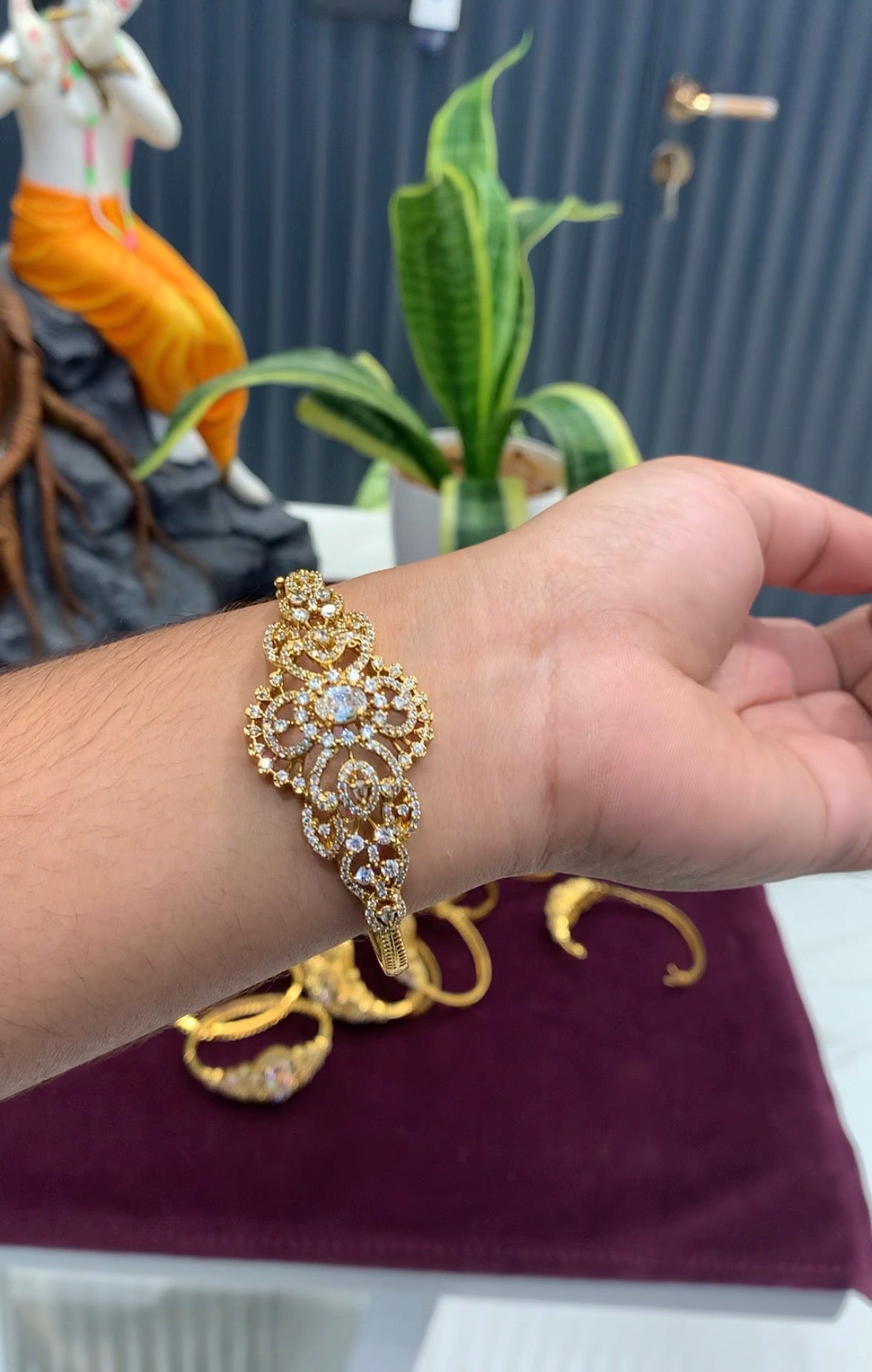 Beautiful diamond replica bracelet