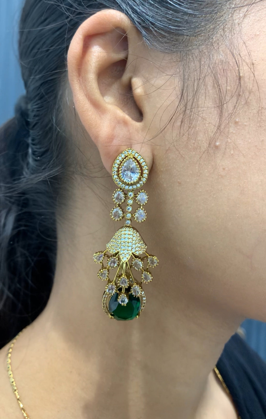 Beautiful stylish earrings