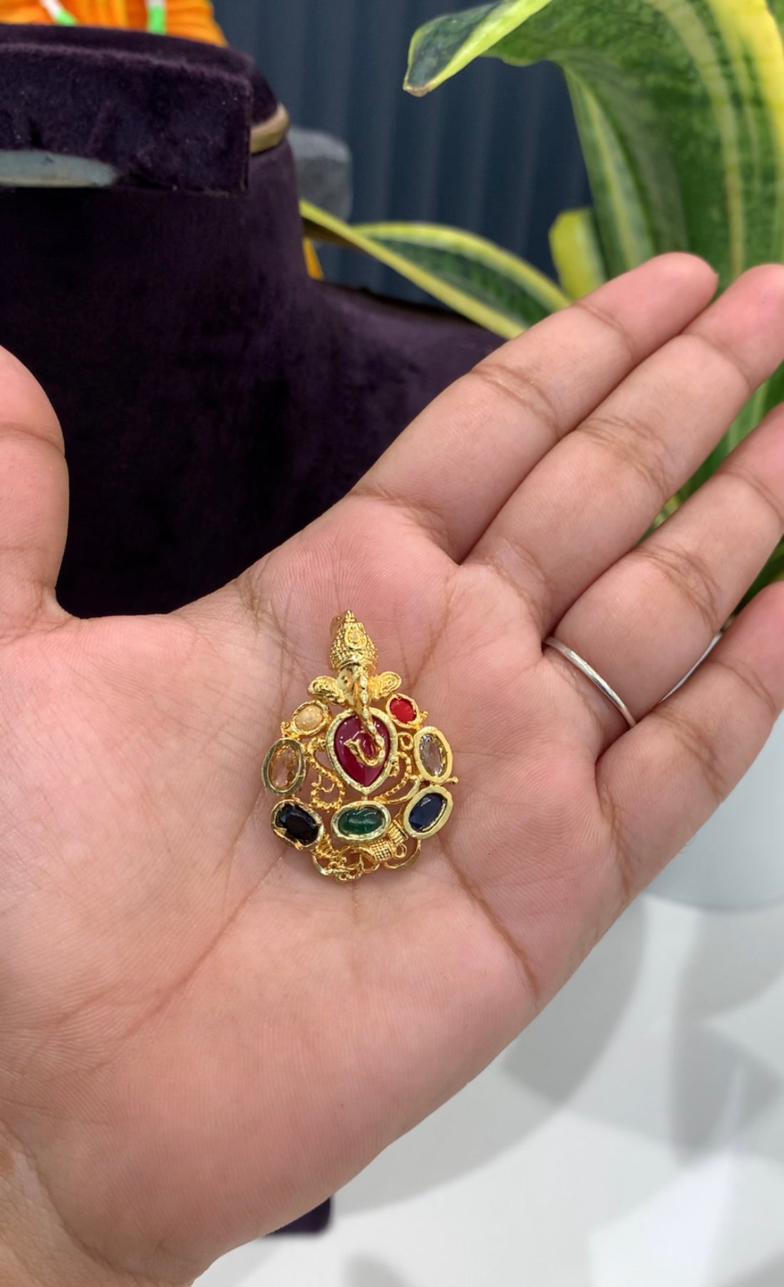 Beautiful ganesh locket