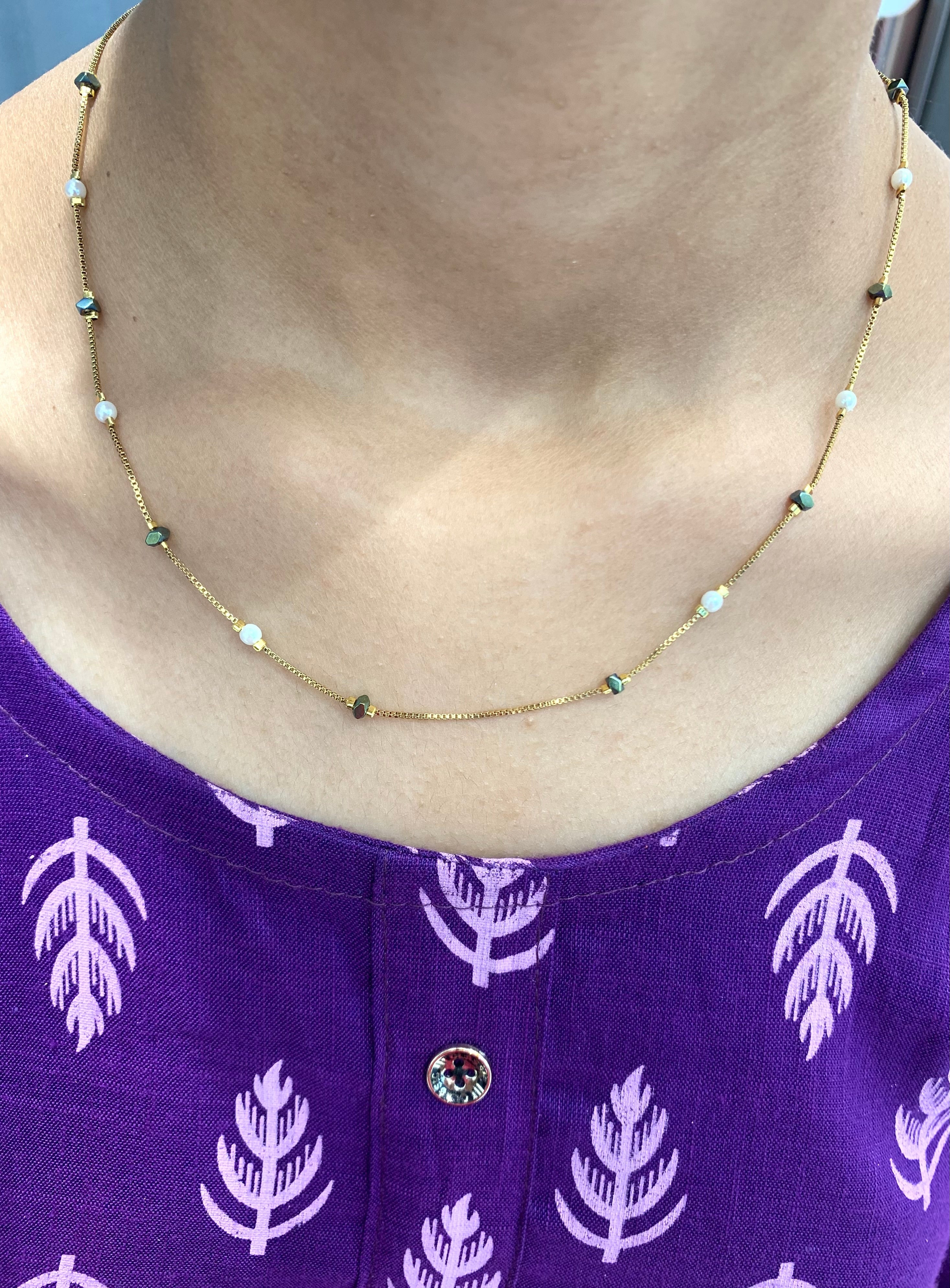 Beautiful trendy fancy chain