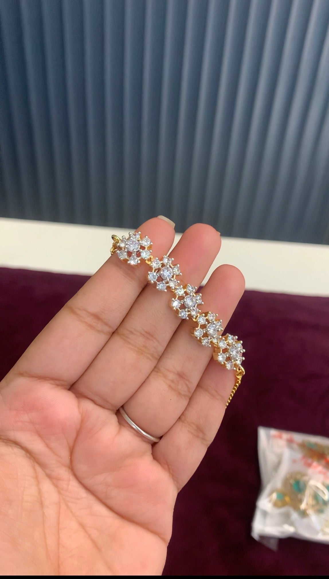 Beautiful diamond replica bracelet