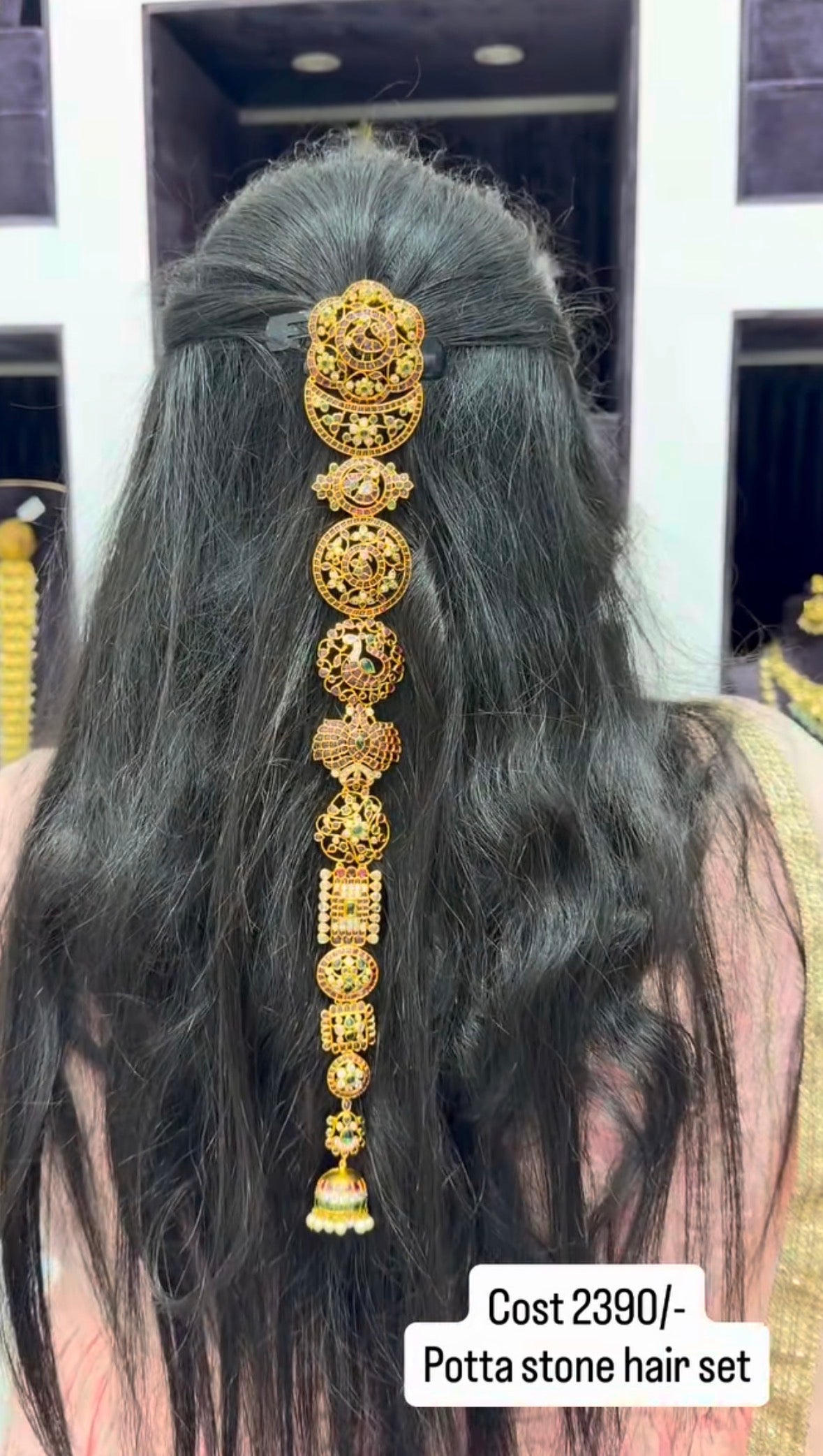 Beautiful Pota stone Hair set