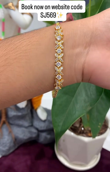 Beautiful diamond replica bracelet