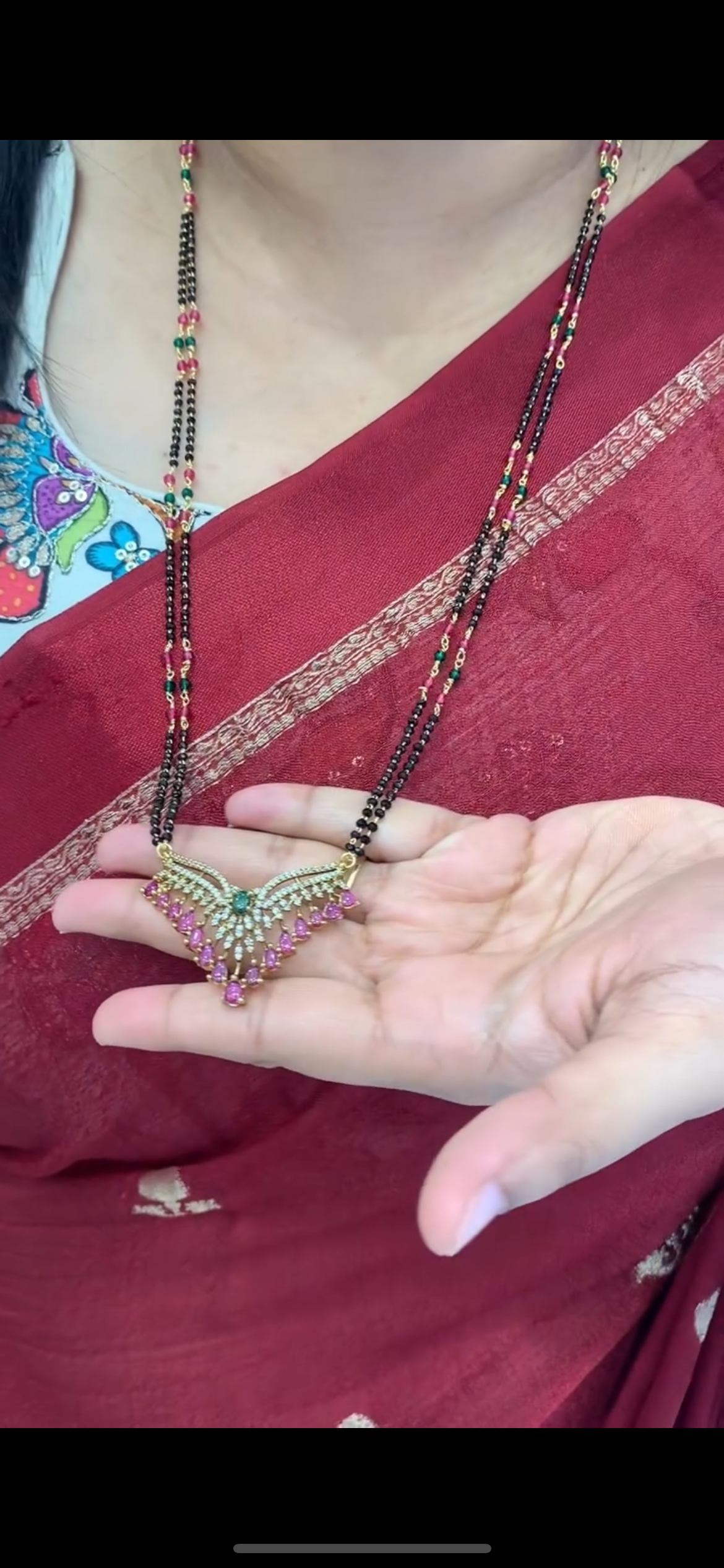 Beautiful black beads