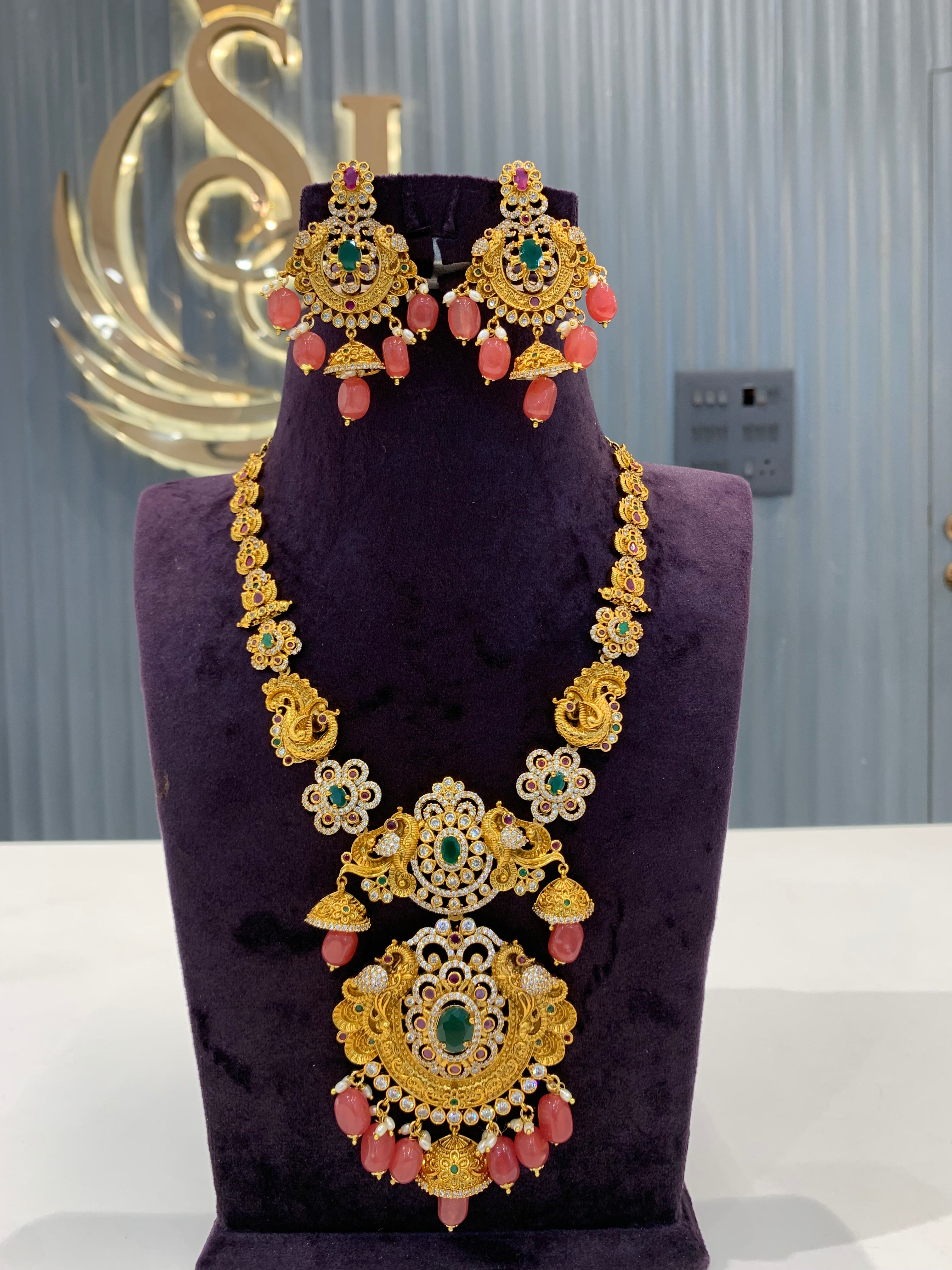 Beautiful Nakshi  necklace