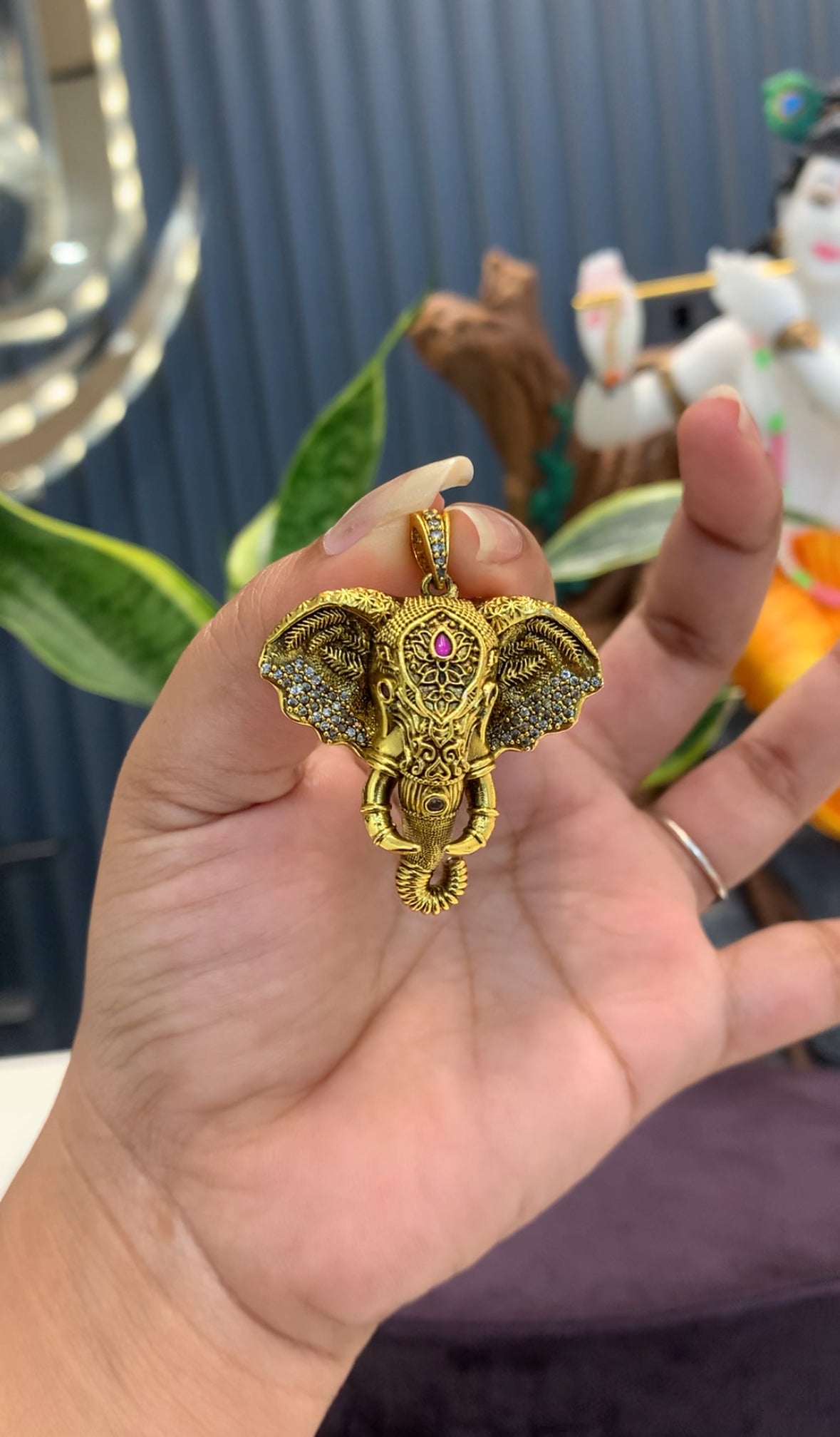 Beautiful ganesh locket