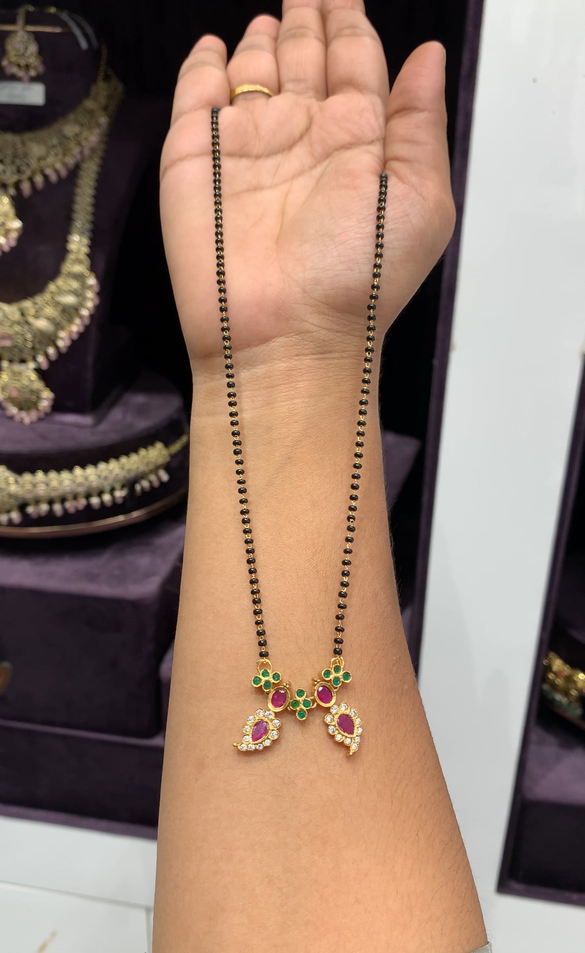 Beautiful stylish blackbeads