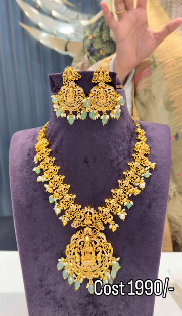 Beautiful nakshi necklace
