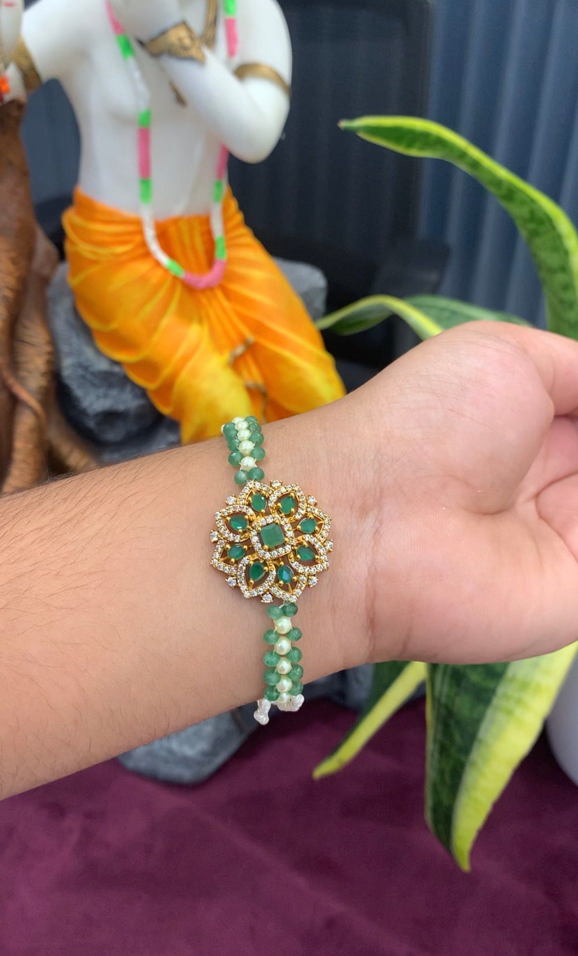 Beautiful customised handmade bracelet