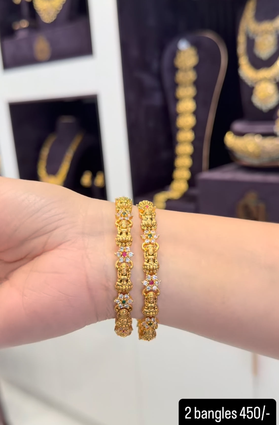 Beautiful nakshi multi bangles