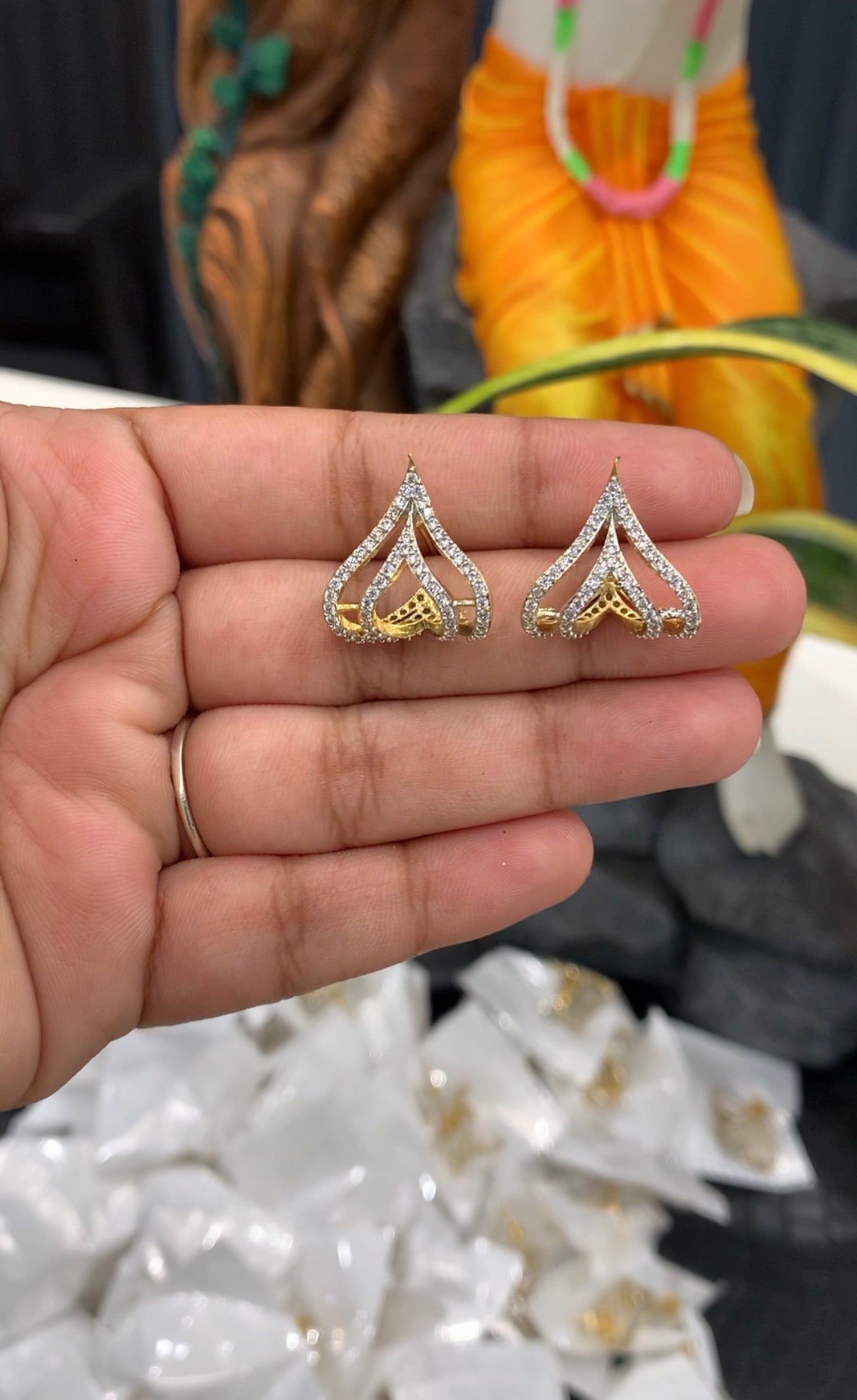 Beautiful stylish studs