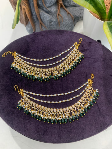 Beautiful Cz stone Mehandi Victoria Champaswaralu