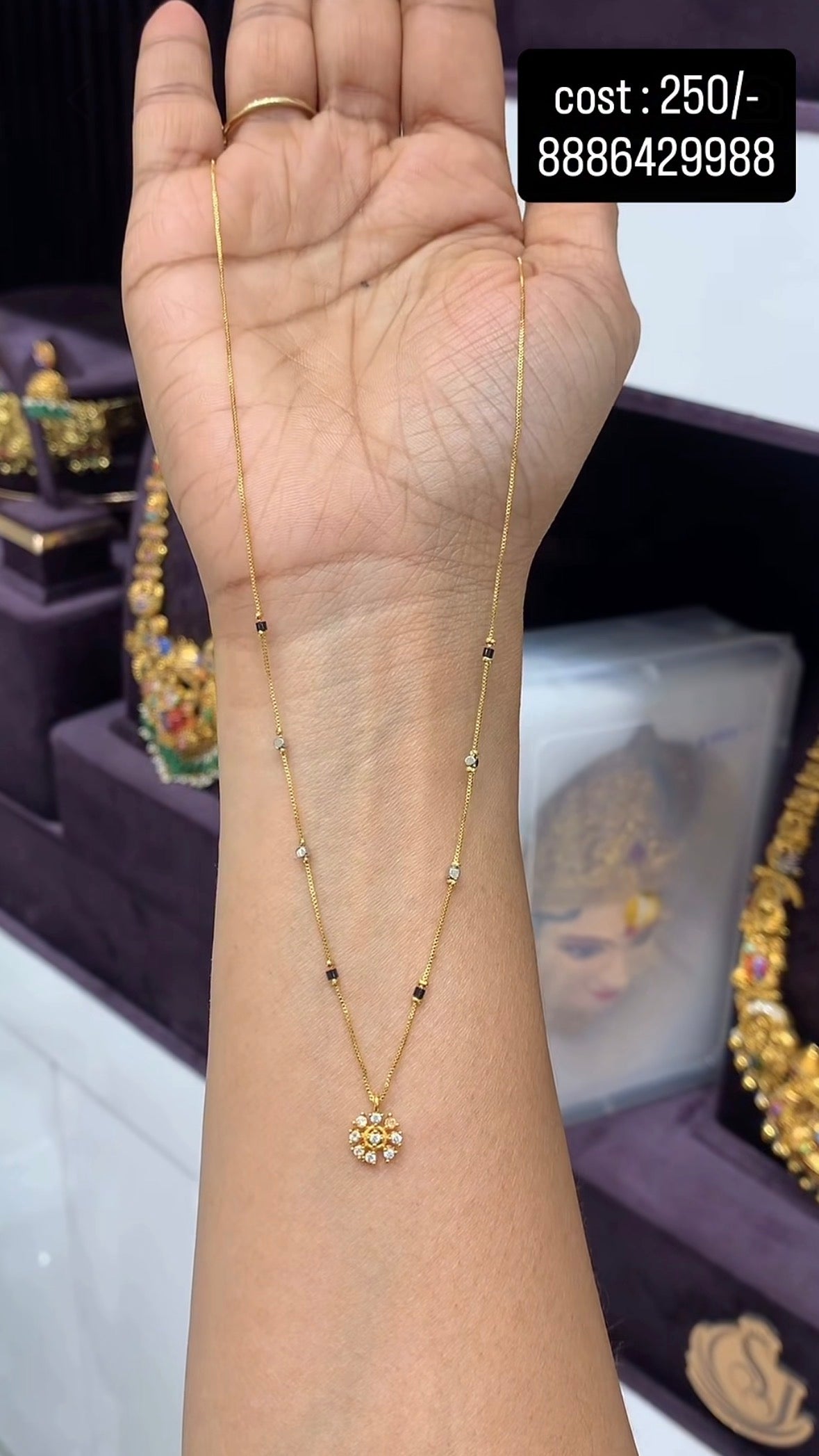 Beautiful fancy blackbeads