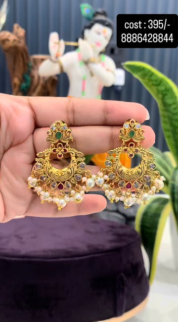 Beautiful traditional chandbalis