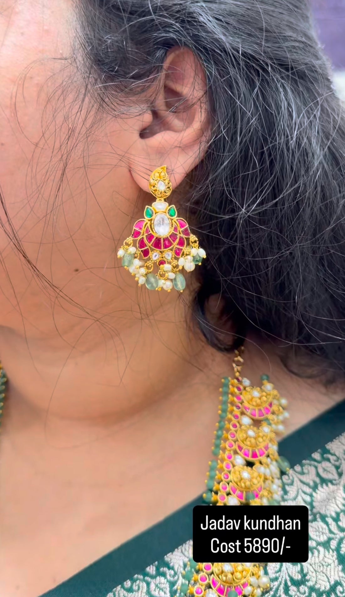 Beautiful premium jadav long haram