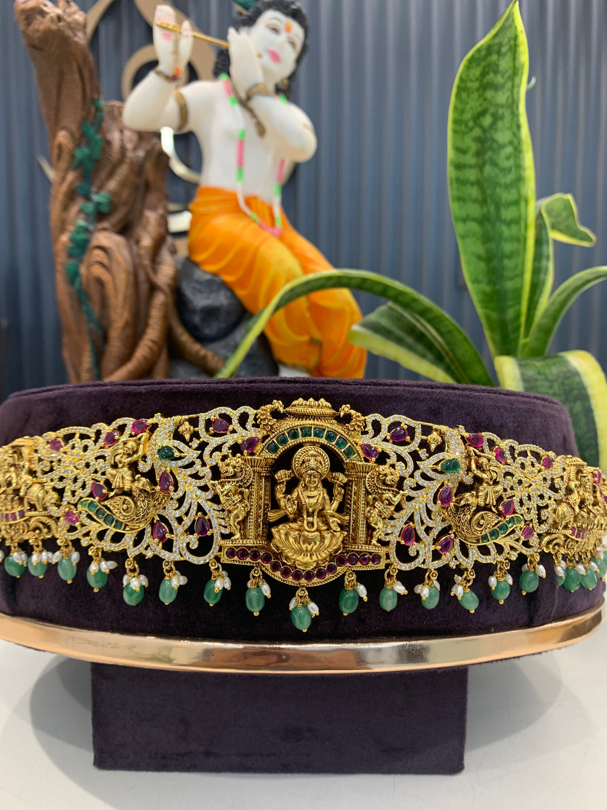 Beautiful customised nakshi vaddanam