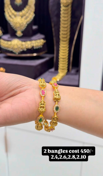 Beautiful multi nakshi bangles