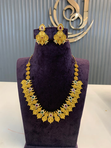 Nakshi kasula necklace