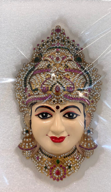 Beautiful Lakshmidevi Face(6 inches)