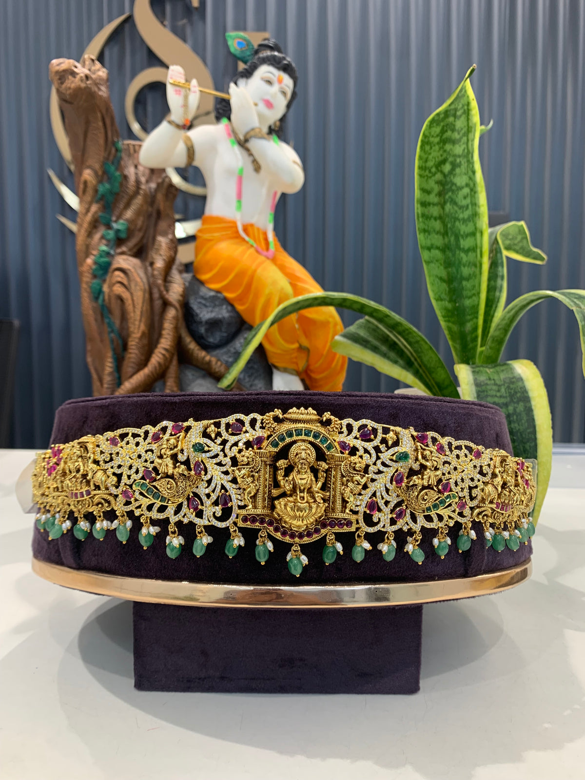Beautiful customised nakshi vaddanam