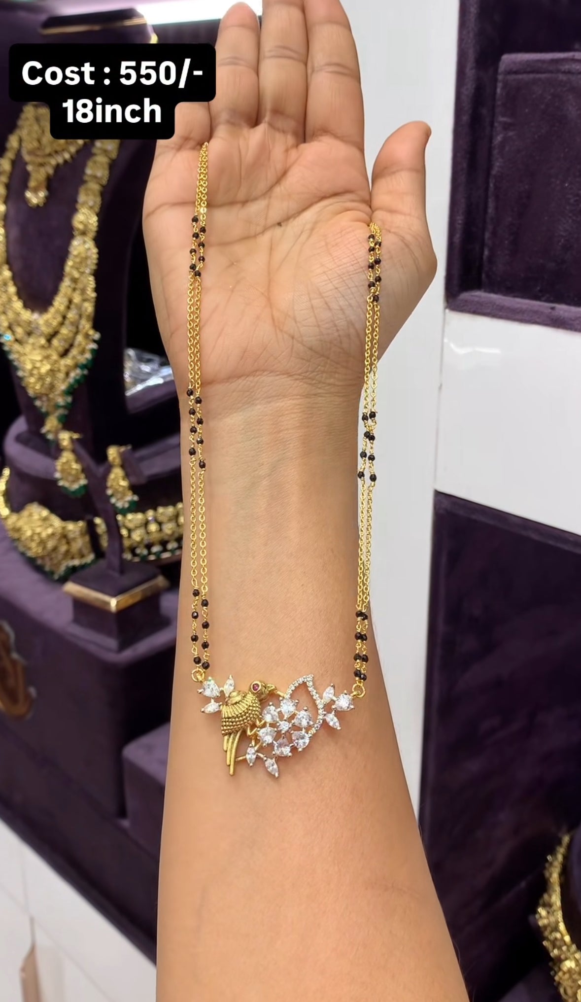Beautiful black beads