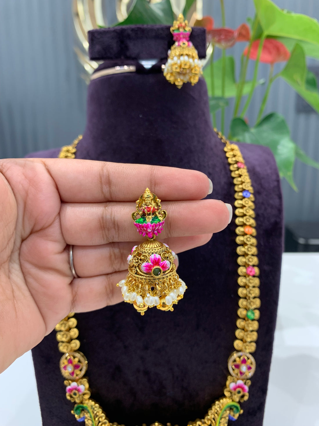 Beautiful meenakari haram