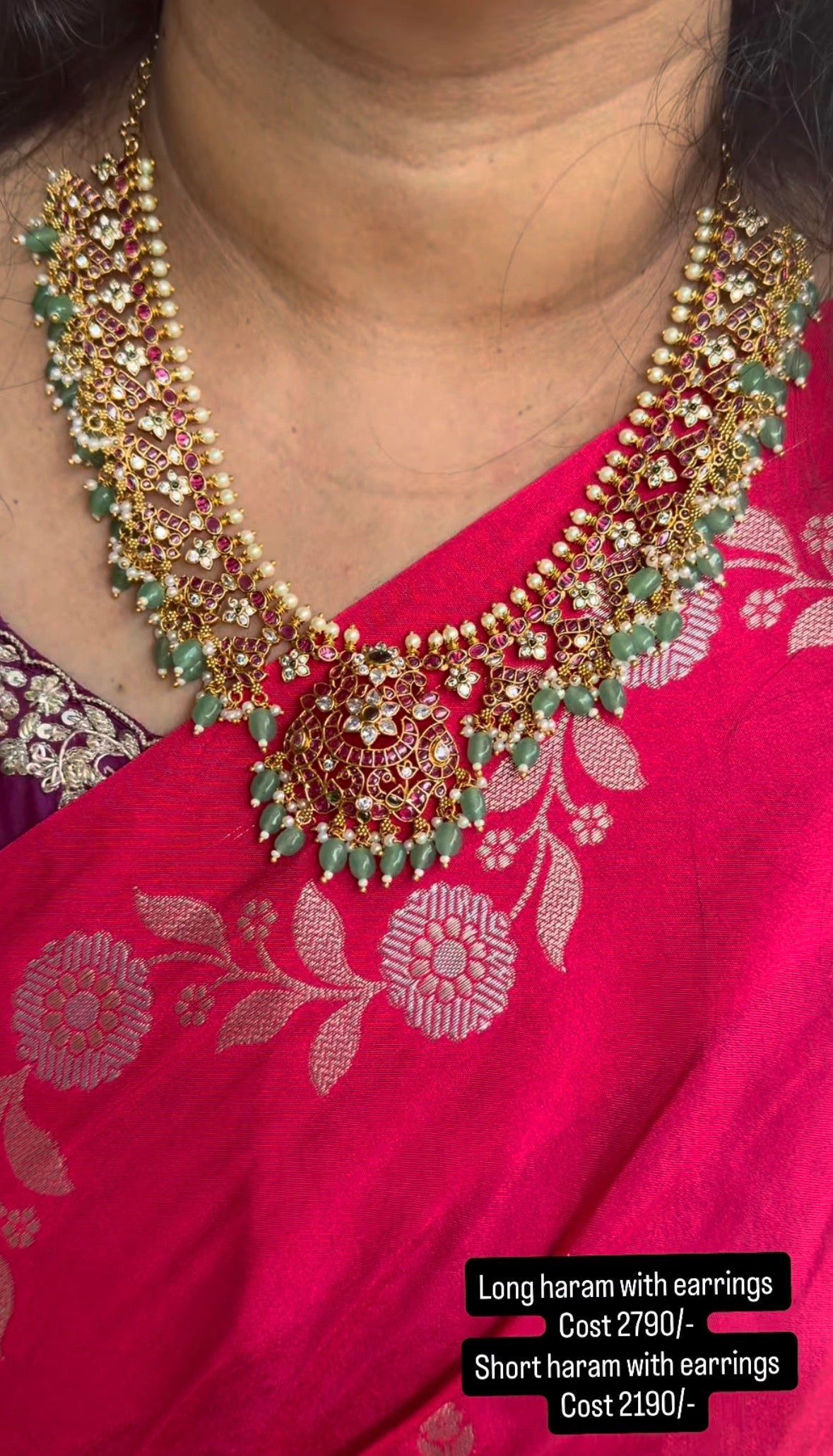 Beautiful customised heavy necklace