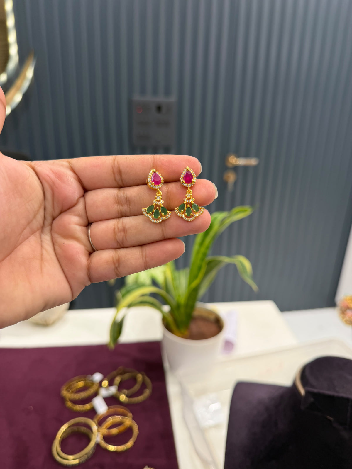 Beautiful cute earrings