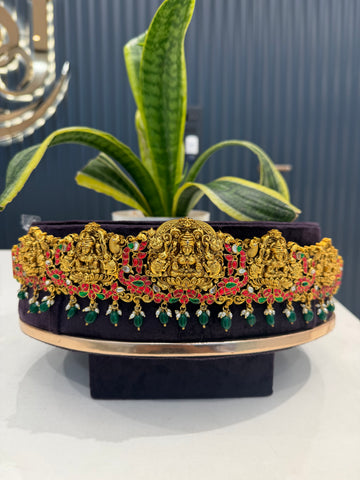 Beautiful Nakshi 3D Jadav Kundan Vadanam Offer Price