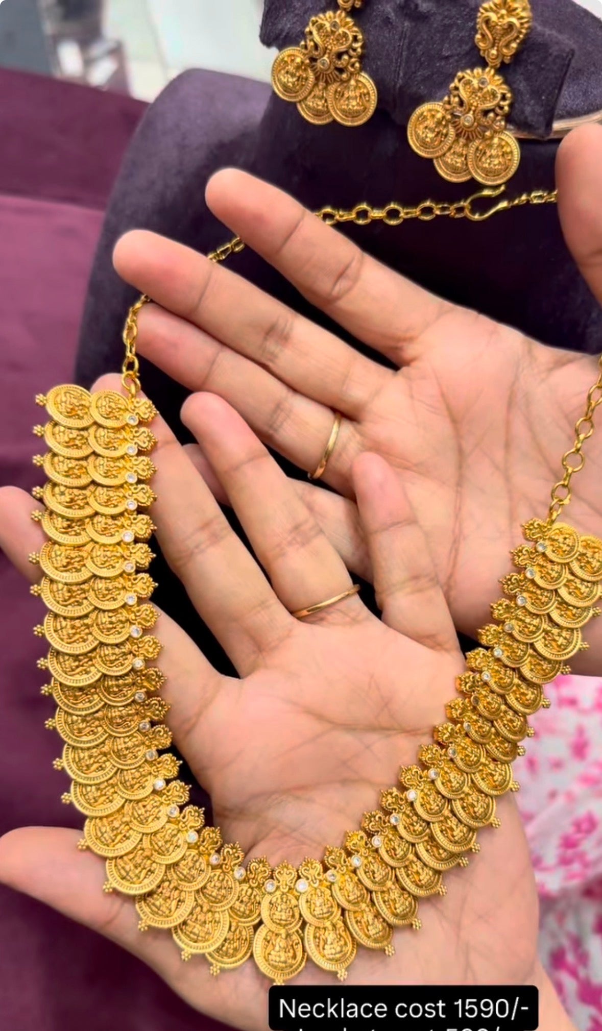 Beautiful kasula necklace