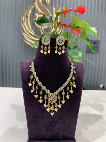 Beautiful party  wear necklace