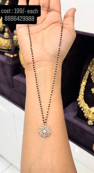 Because simple blackbeads 18inchs