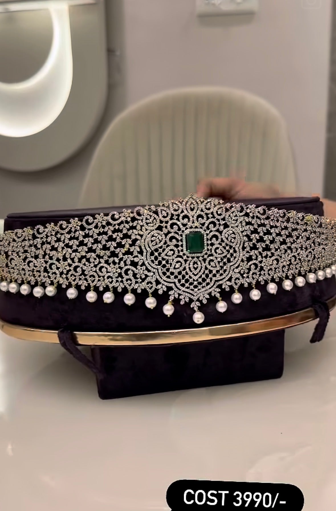 Beautiful GJ polish adult belt vaddanam