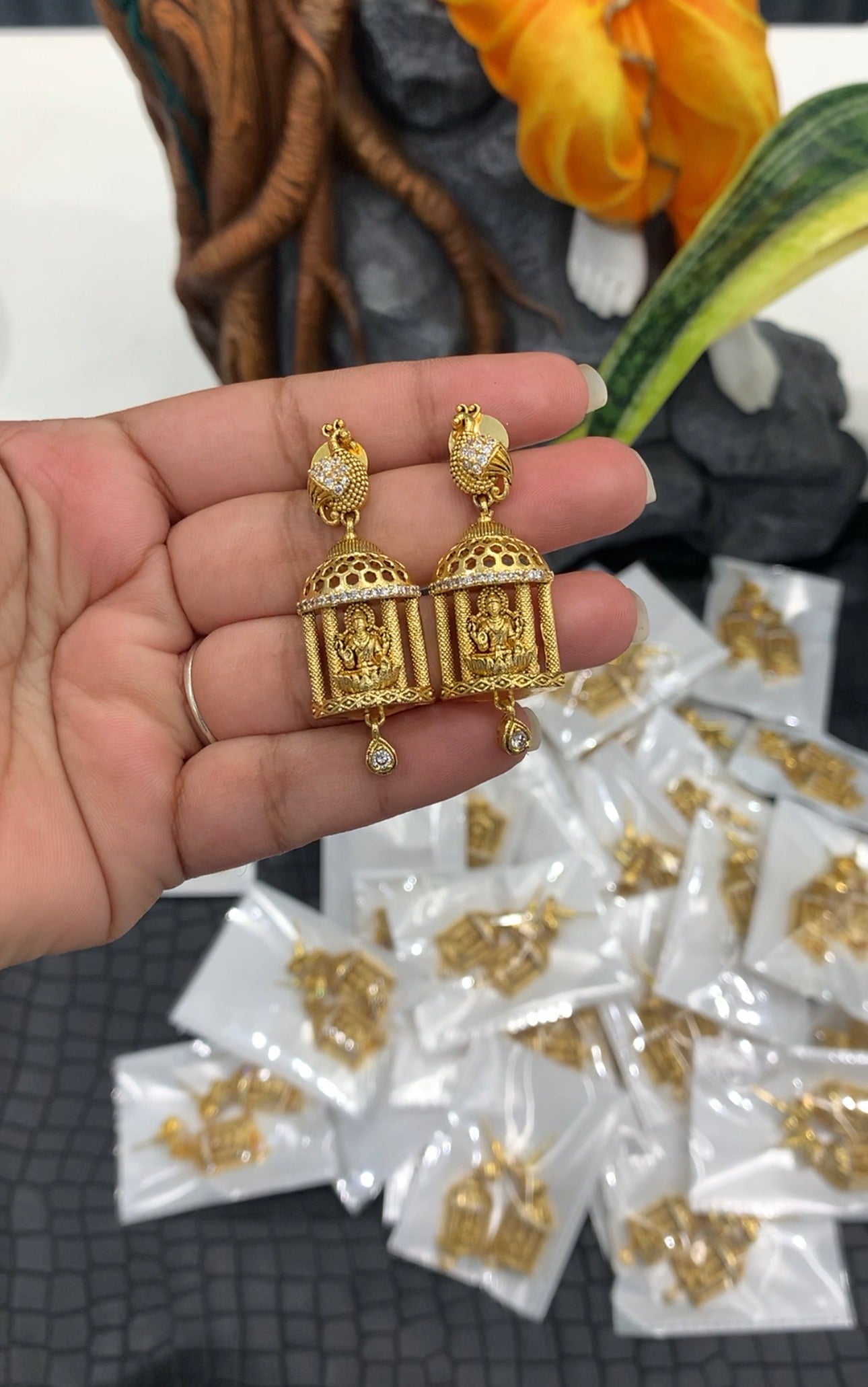 Beautiful traditional earrings