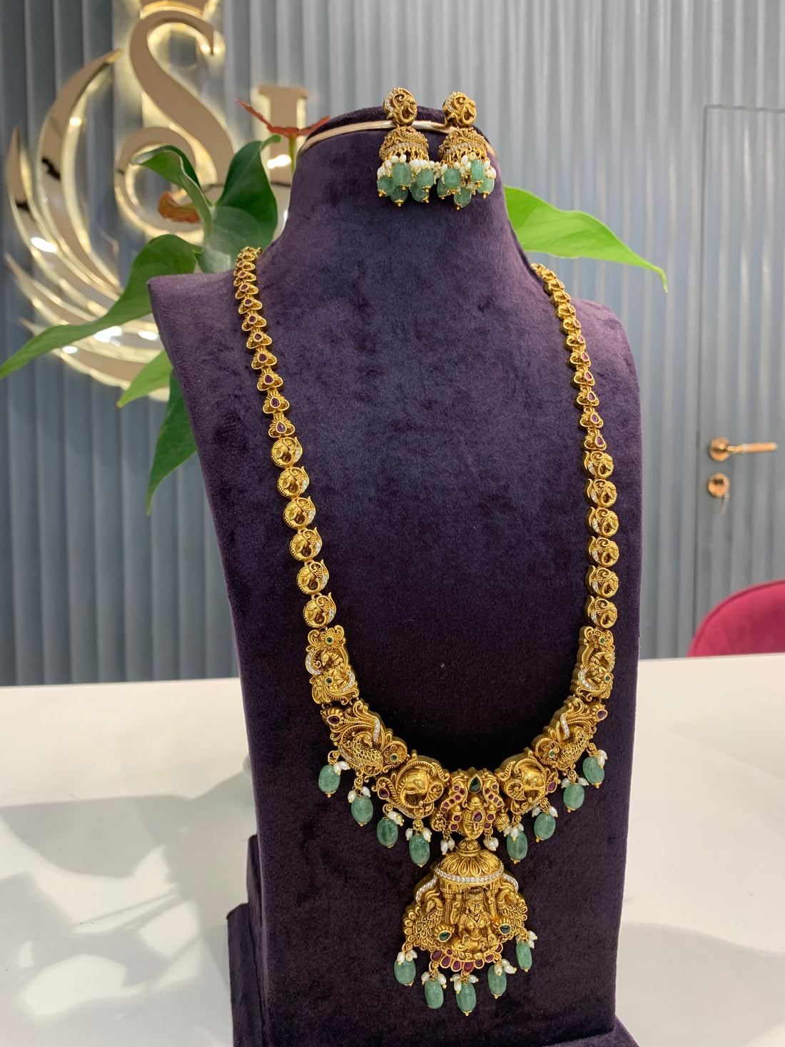 Beautiful nakshi 3D lord balaji mini haram
