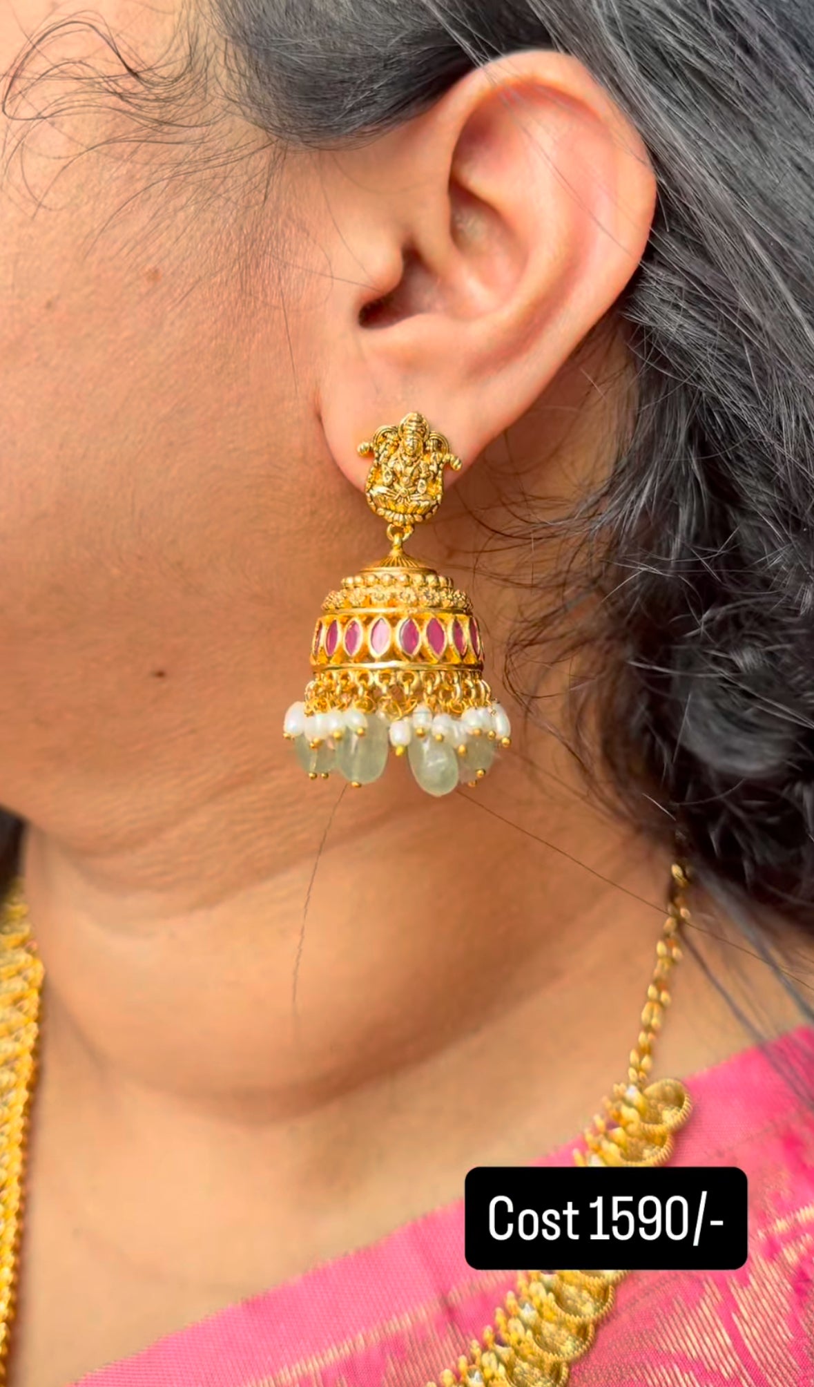 Beautiful nakshi necklace