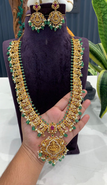 Beautiful customised nakshi long  haram