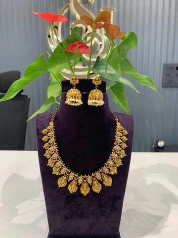 Beautiful nakshi short necklace