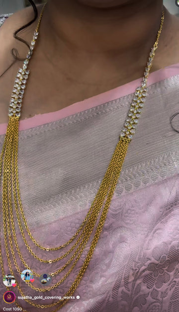 Beautiful chandraharam set