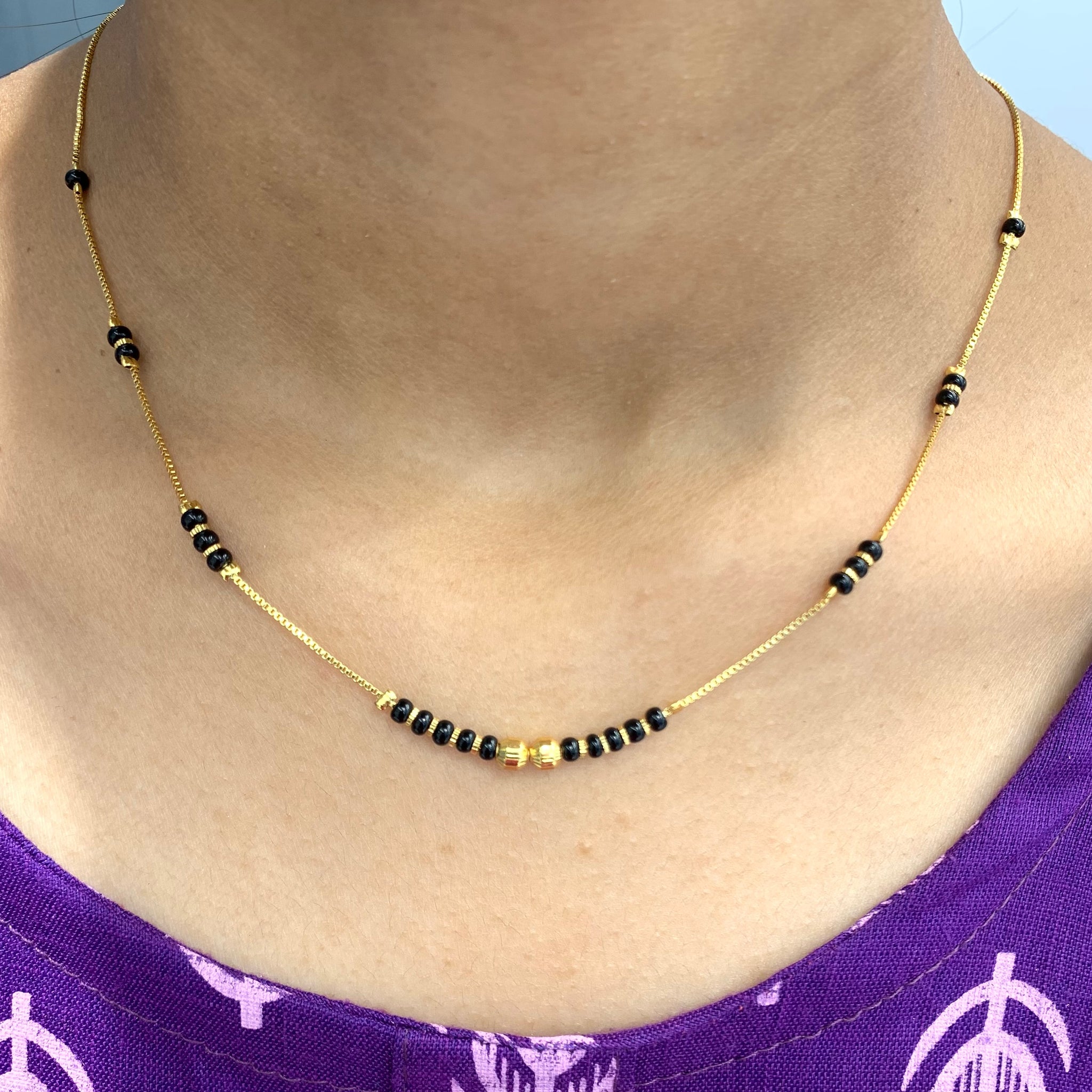 Beautiful black beads