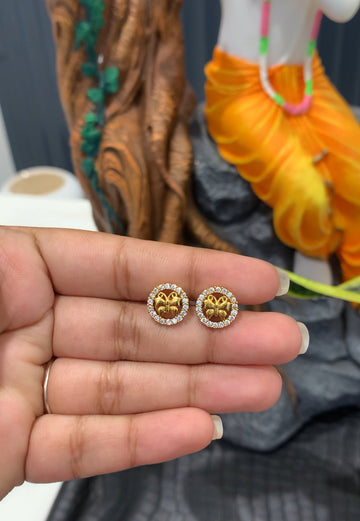 Beautiful daily wear studs with screw back