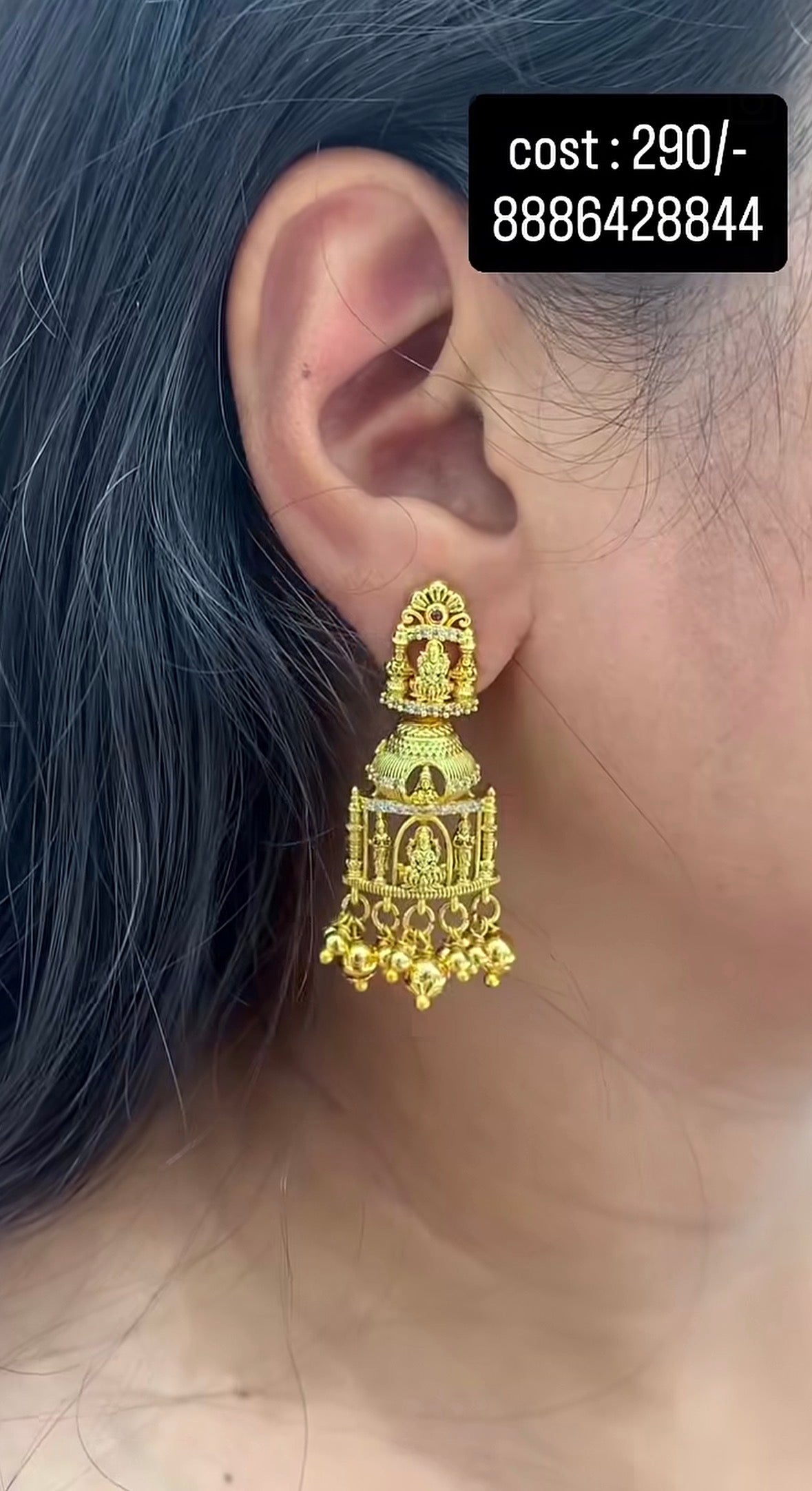 Beautiful traditional earrings