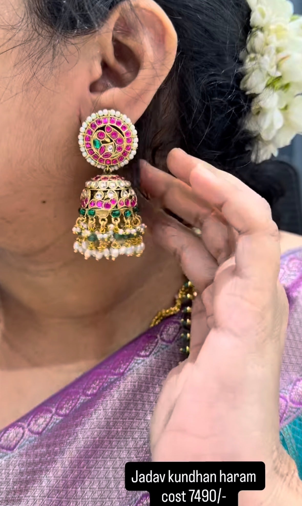 Beautiful traditional premium jadav haram
