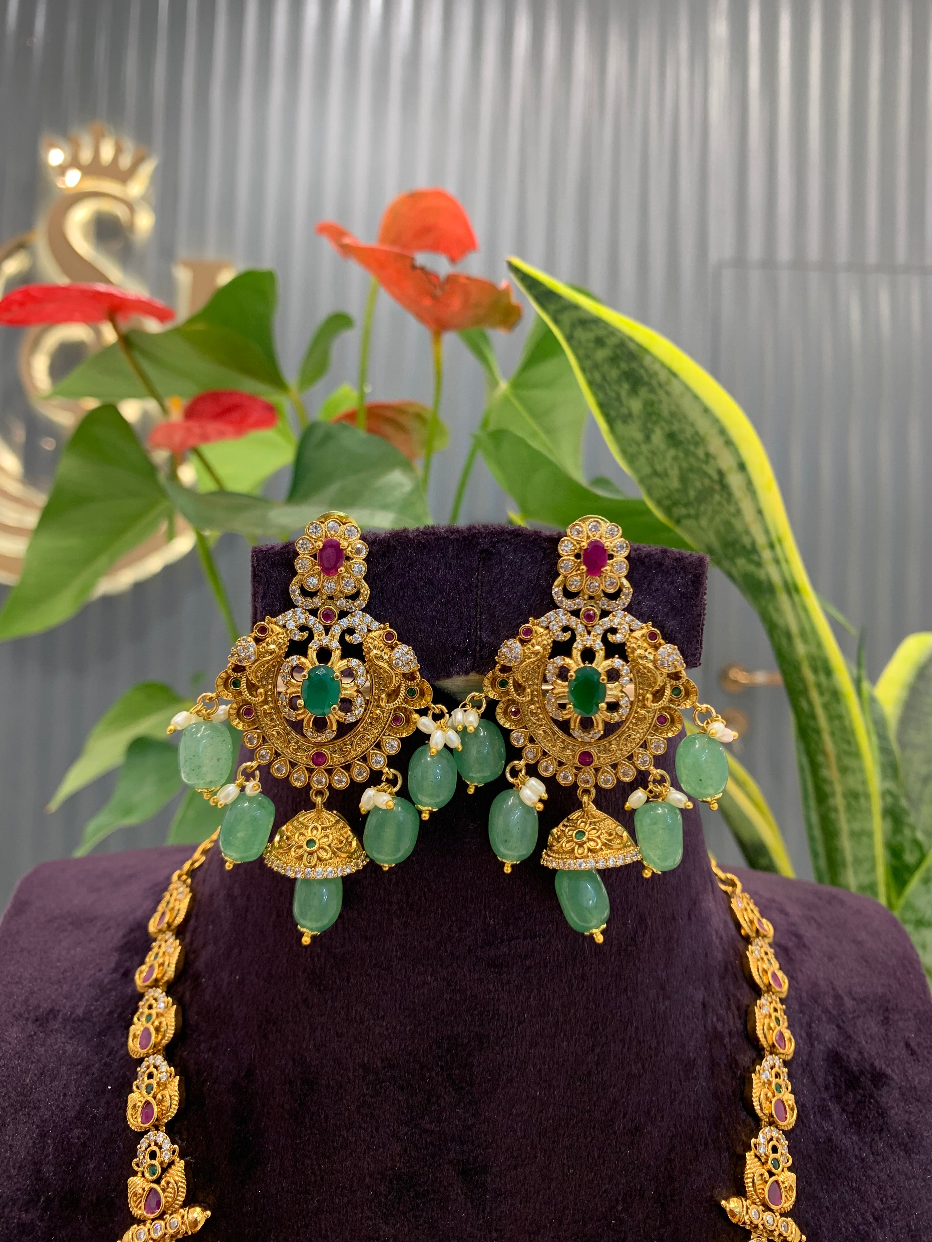 Beautiful nakshi necklace