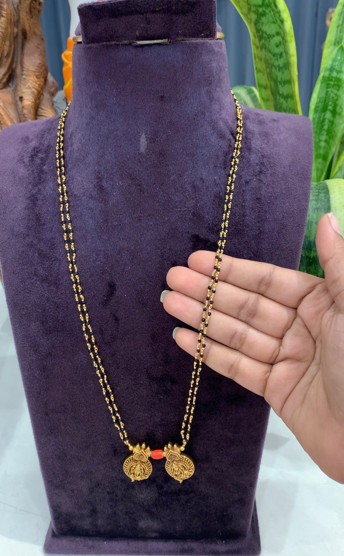 Traditional 2 line thali chain 24inchs